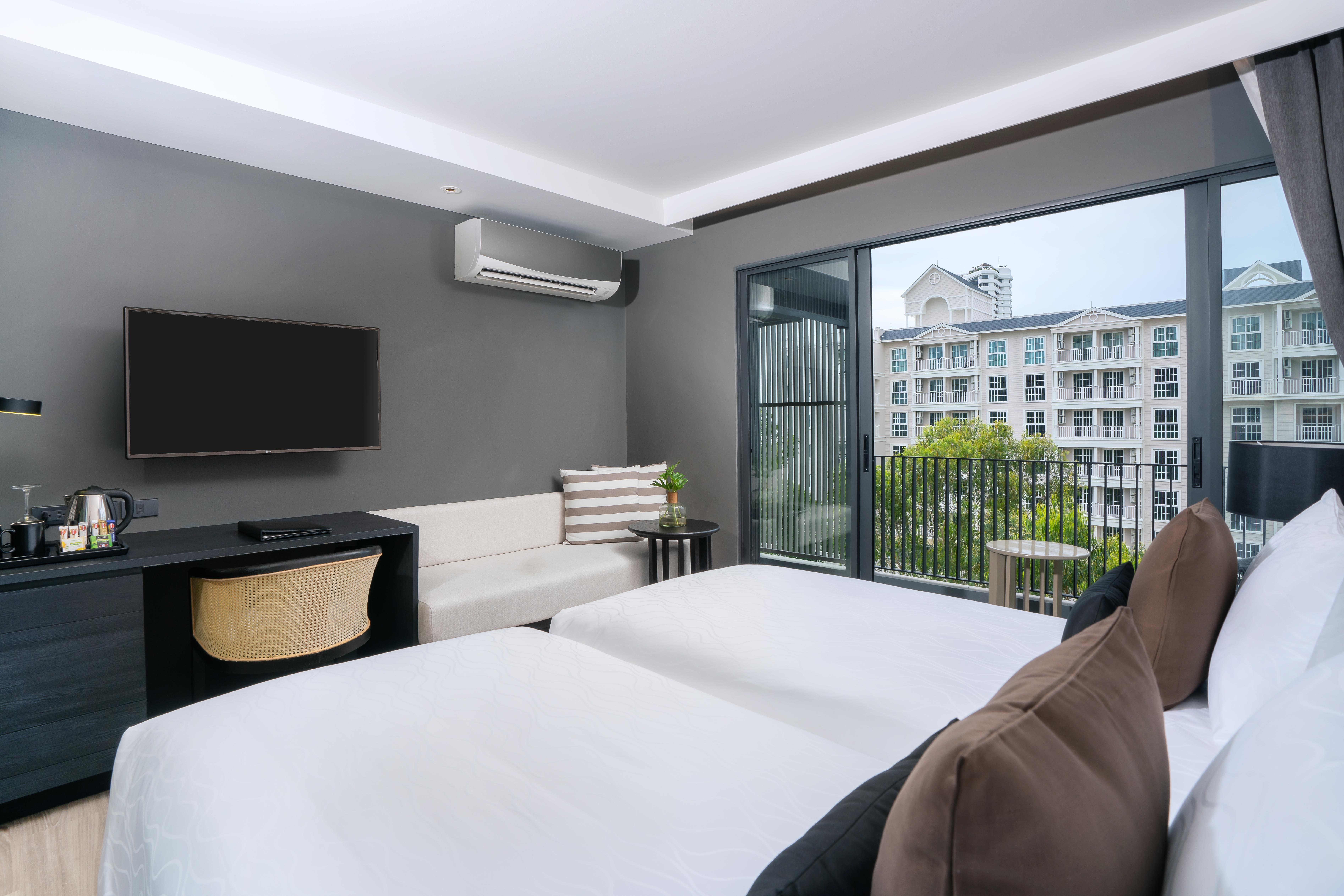 Bayphere Hotel Pattaya Jc Na Chom Thian Dış mekan fotoğraf Deluxe Room